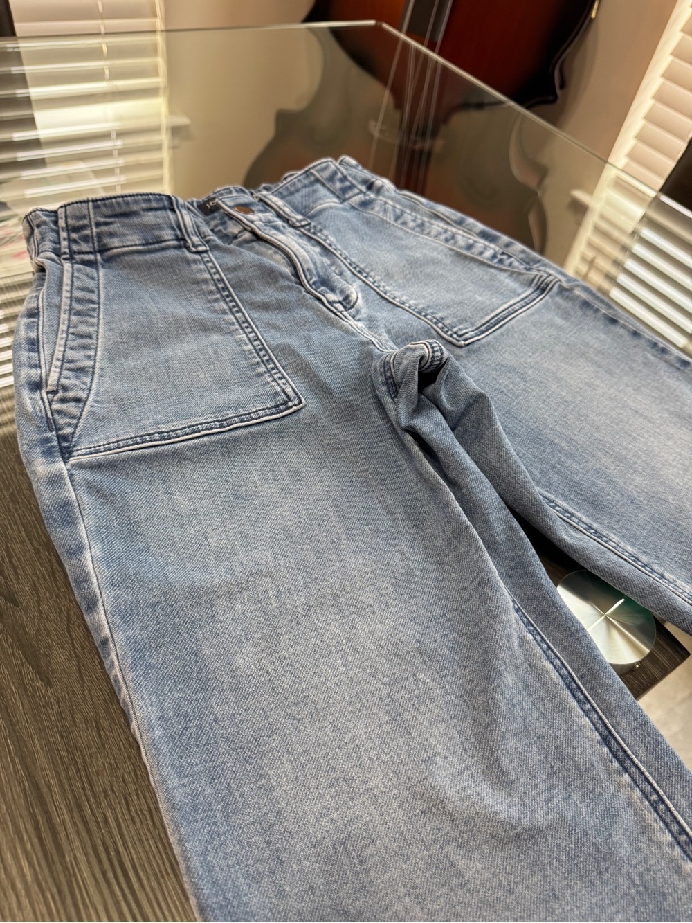 J. Crew Light Blue Boyfriend Jogger Jeans - Picture 10 of 16